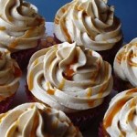 Carameal Pumpkin Cupcakes